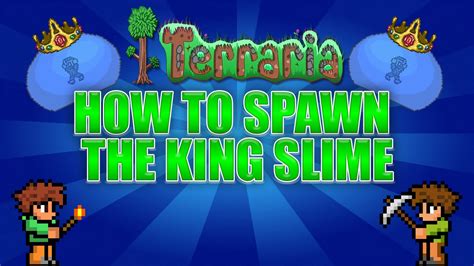 This allows you. . How to spawn king slime